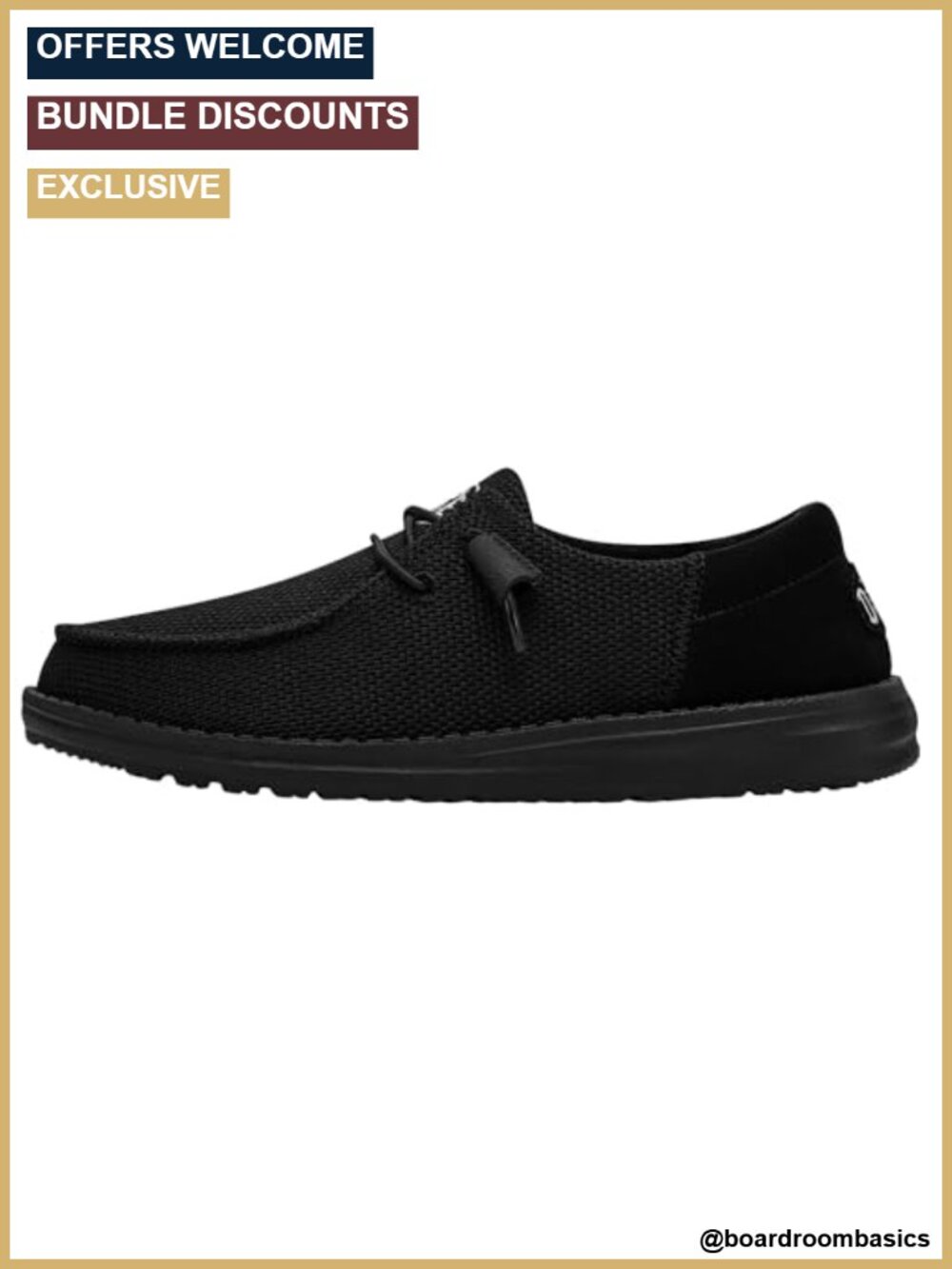 HEYDUDE Wendy Funk Mono Slip-On Shoes Knit Comfort Flats